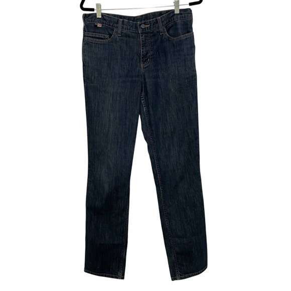 Carhartt Utility Jean Original Fit Flame Resistant Cat 2 Womens Size 10 Tall - Picture 1 of 10